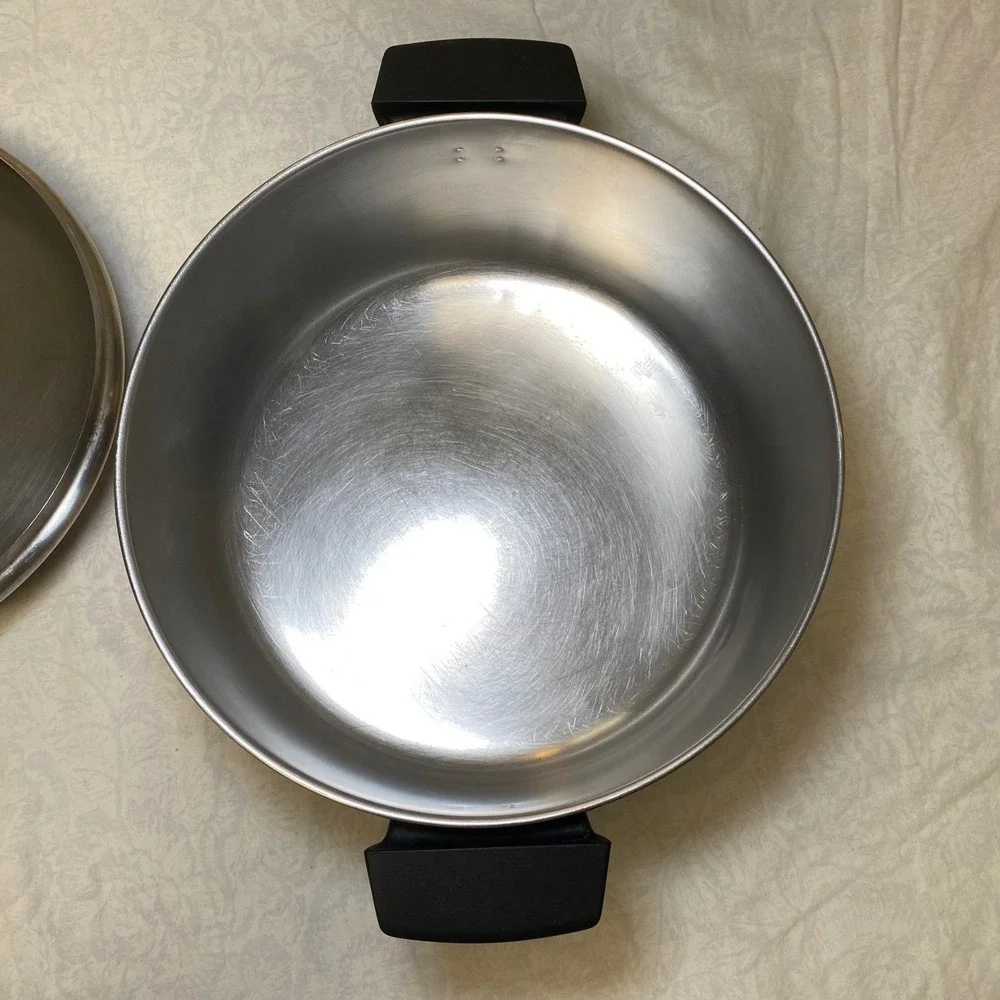 Revere Ware 1801 4.5 Qt Dutch Oven Stock Pot Copper Bottom w/Lid #78 USA